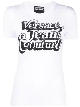 Versace Jeans Couture: Футболка с принтом