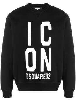 Dsquared2: Свитер Icon с принтом