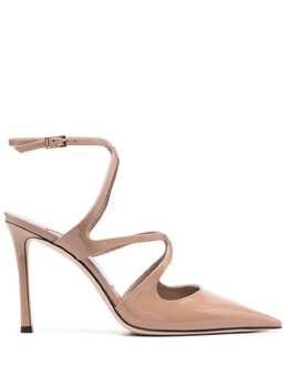 Jimmy Choo: Розовые туфли  Azia 95