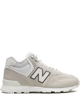New Balance: Бежевые кроссовки  574
