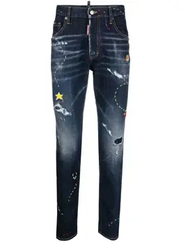 Dsquared2: Рваные джинсы 