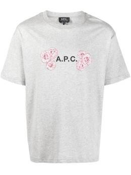 A.P.C.: Футболка Item с принтом