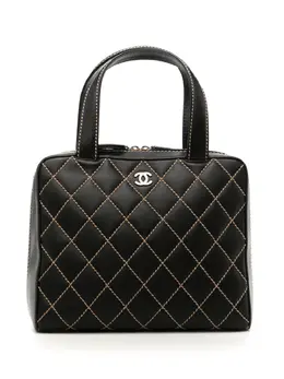 CHANEL Pre-Owned: Чёрная сумка 