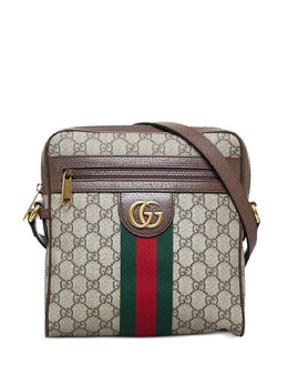 Gucci Pre-Owned: Коричневая сумка через плечо