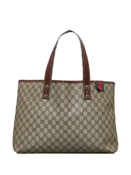 Gucci Pre-Owned: Коричневая сумка-шоппер