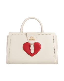 LOVE MOSCHINO: Белая сумка 