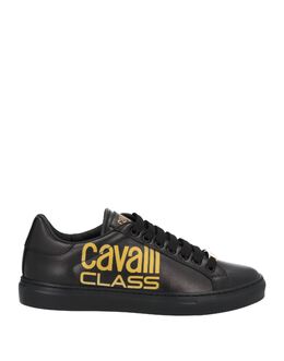 CAVALLI CLASS: Чёрные кроссовки 