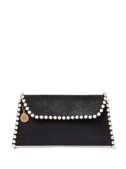 Stella McCartney: Чёрный клатч  Falabella