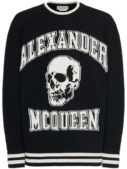 Alexander McQueen: Хлопковый свитшот 