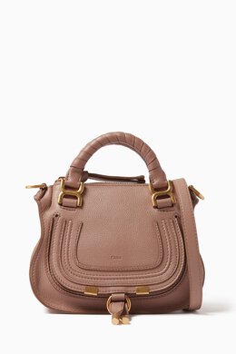 Chloé: Розовая сумка Marcie