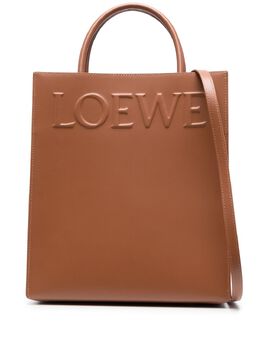 Loewe: Коричневая сумка-шоппер