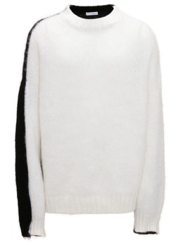 JW Anderson: Белый свитер 