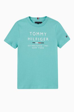 Tommy Hilfiger: Хлопковая футболка Soft