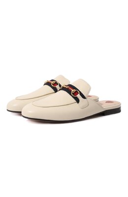 Кожаные сабо Princetown Gucci 629084 cqxm0