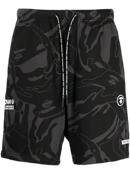 AAPE BY *A BATHING APE®: Шорты с принтом 