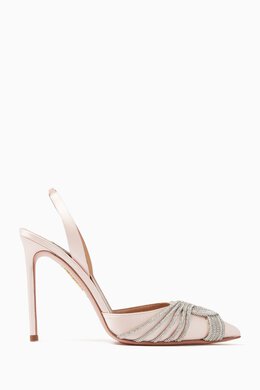 Aquazzura: Розовые туфли