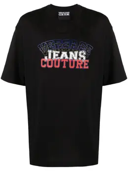 Versace Jeans Couture: Хлопковая футболка 