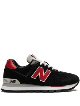 New Balance: Чёрные кроссовки  574