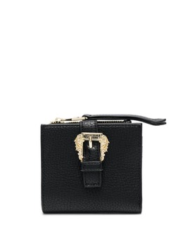 Versace Jeans Couture: Чёрный кошелёк 