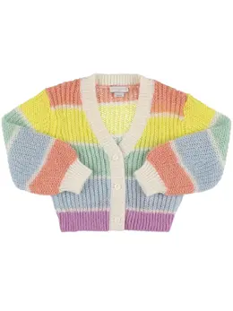 STELLA MCCARTNEY KIDS: Кардиган в полоску 