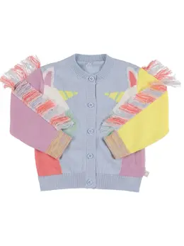 STELLA MCCARTNEY KIDS: Хлопковый кардиган 