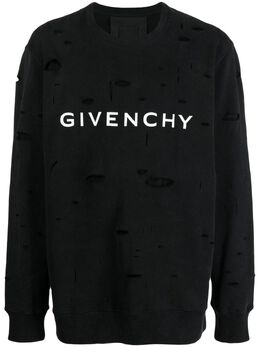 Givenchy: Хлопковый свитшот 