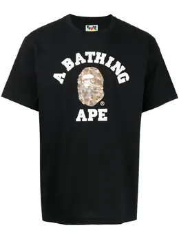 A BATHING APE®: Футболка с принтом 