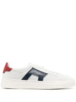 Santoni: Белые кроссовки 
