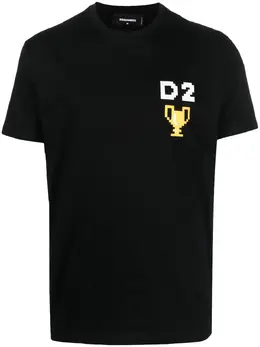 Dsquared2: Футболка с принтом 