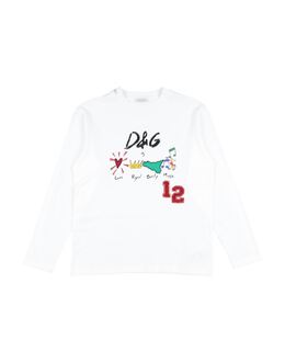 DOLCE & GABBANA: Футболка  T с воротником