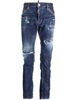 Dsquared2: Рваные джинсы 