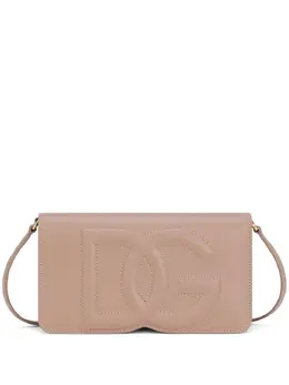 Dolce & Gabbana: Бежевая сумка  DG