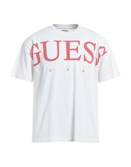 GUESS: Футболка с воротником 