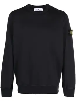 Stone Island: Синий свитшот  Compass