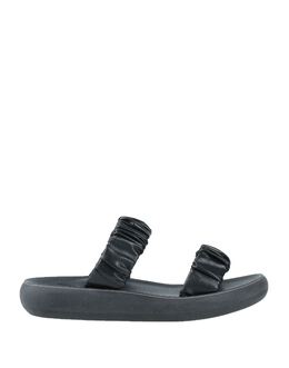 ANCIENT GREEK SANDALS: Чёрные сандалии 