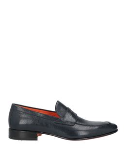 SANTONI: Синие туфли 