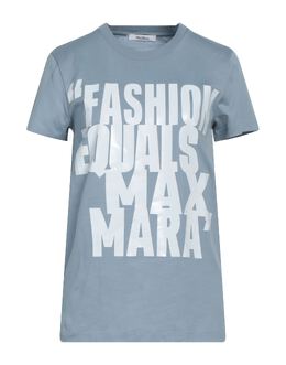 MAX MARA: Футболка с принтом 