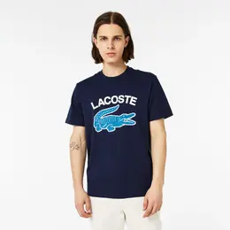 Lacoste: Футболка с принтом 