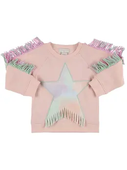 STELLA MCCARTNEY KIDS: Хлопковый свитшот 