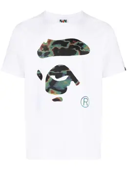 A BATHING APE®: Футболка с принтом 