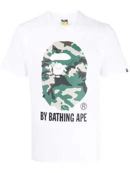 A BATHING APE®: Футболка с принтом 