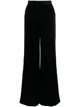 Alberta Ferretti: Бархатные брюки 