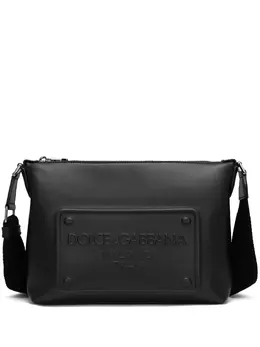 Dolce & Gabbana: Чёрная сумка 