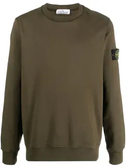 Stone Island: Хлопковый свитшот  Compass