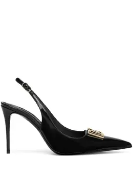 Dolce & Gabbana: Чёрные туфли 