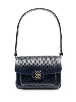 Tory Burch: Синяя сумка  Robinson