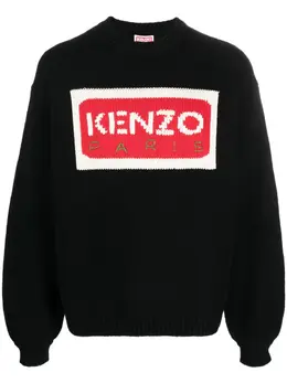 Kenzo: Трикотажный свитер 