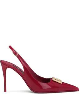 Dolce & Gabbana: Розовые туфли 