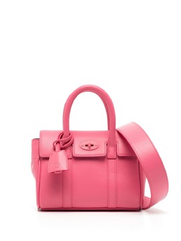 Mulberry: Розовая сумка  Bayswater