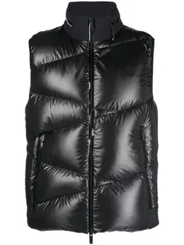Moncler: Чёрный жилет 